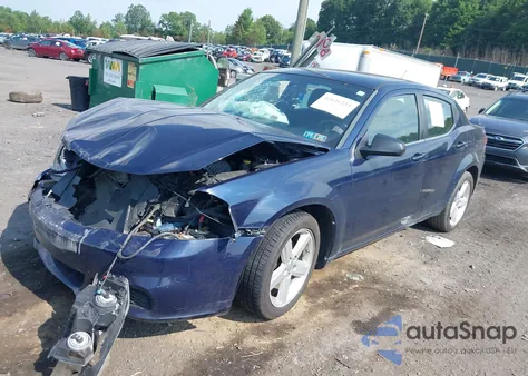 2013 Dodge Avenger Se from USA, damaged, VIN 1C3CDZAB5DN681209